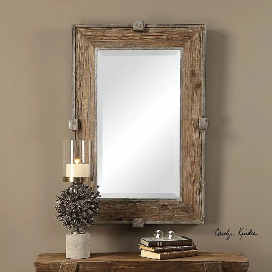 Uttermost Siringo Distressed Wall Mirror - Image 2