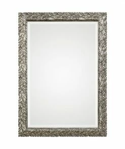 Uttermost Evelina Faux Leaves Wall Mirror