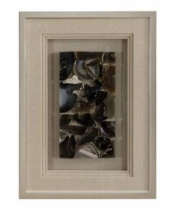 Uttermost Seana Agate Stone Shadow Box Wall Decor