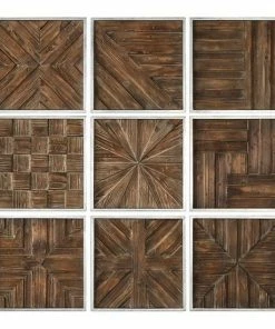 Uttermost Wooden Wall Decor (Set Of 9)