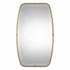 Uttermost Canillo Gold Finish Round Wall Mirror