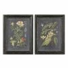Uttermost Midnight Botanicals Wall Art 2-piece Set