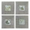 Uttermost ''Neptune's Garden'' 4-piece Framed Wall Art Set By Bert Myers