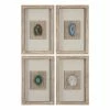 Uttermost Agate Stone 4-piece Wall Decor Set