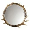 Uttermost Stag Horn Wall Mirror