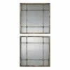 Uttermost Saragano 2-piece Square Wall Mirror Set