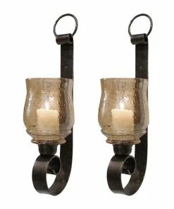 Uttermost Joselyn 2-piece Candle Wall Sconce Set