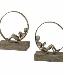 Uttermost 2-pc. Lounging Reader Bookend Set