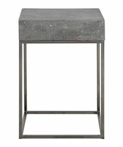 Uttermost Jude Concrete End Table