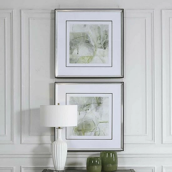 Uttermost Terra Forma Framed Modern Prints - Image 2