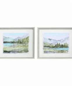 Uttermost Plein Air Reservoir Watercolor Prints