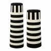 Uttermost 2-piece Amhara Black & White Vases Set