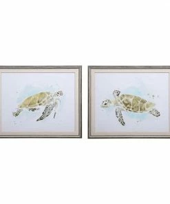 Uttermost Sea Turtle Study Watercolor Prints