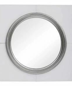 Uttermost Gouveia White Square Mirror