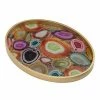 A&B Home Livonia Multicolored Tray