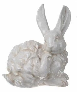 A&B Home Hector Intent Long-Eared Rabbit Statuette