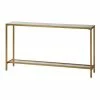 Uttermost Hayley Gold Finish Console Table