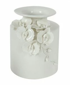 A&B Home Seaford Floral Pot Vase