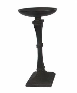 A&B Home Fabius Matte Black Candle Holder