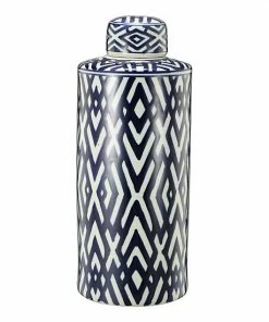 A&B Home Carlyle Hexagon Tall Decorative Jar Table Decor