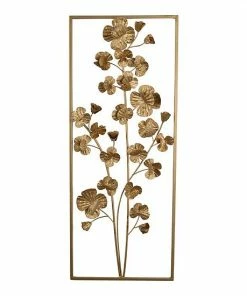 A&B Home Ashlyn Gold Finish Tree Wall Decor
