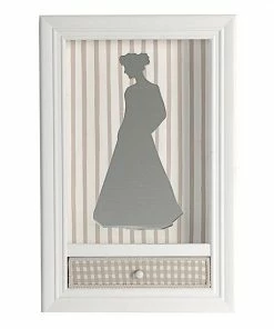 A&B Home Silhouette Shadowbox Wall Decor