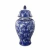 A&B Home Cherry Blossoms Ginger Decorative Jar Table Decor