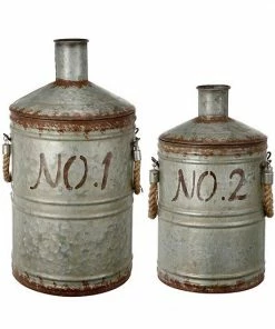 A&B Home Patchin Decorative Jug Table Decor 2-piece Set