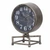 A&B Home Metro Vintage Inspired Table Clock