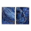A&B Home Faux Marbled Panel Wall Decor 2-piece Set