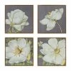 A&B Home Square Framed Floral Wall Art 4-Piece Set
