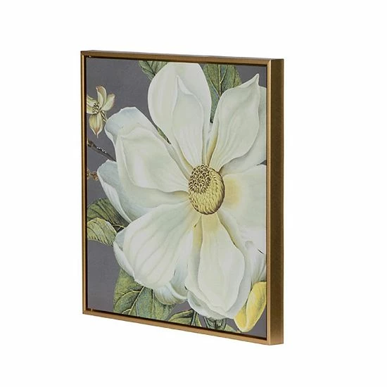 A&B Home Square Framed Floral Wall Art 4-Piece Set - Image 6