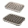 A&B Home Geometric Decorative Tray 2-piece Set