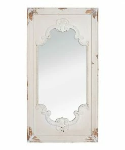 A&B Home Alcott Antique Finish Wall Mirror
