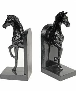 A&B Home Trotting Horse Bookend Table Decor 2-piece Set