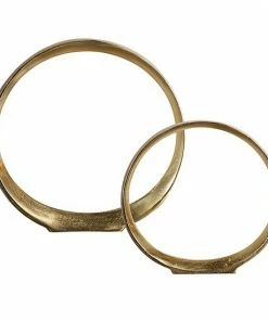 Uttermost Jimena Ring Sculpture Table Decor 2-piece Set
