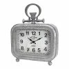 A&B Home Galvanized Table Clock