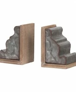 A&B Home Marna Geode 2-Piece Bookend Set
