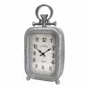 A&B Home Galvanized Old Town Table Clock