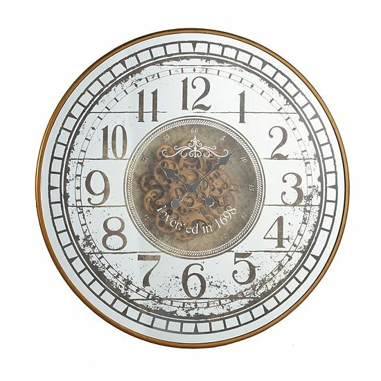 A&B Home Distressed Wall Clock