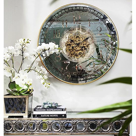 A&B Home Distressed Wall Clock - Image 2