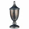 A&B Home Large Metallic Lidded Trophy Table Decor