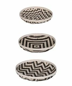 A&B Home Geometric Decorative Tray 3-piece Set