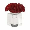 Uttermost Red Faux Coral Cluster Table Decor