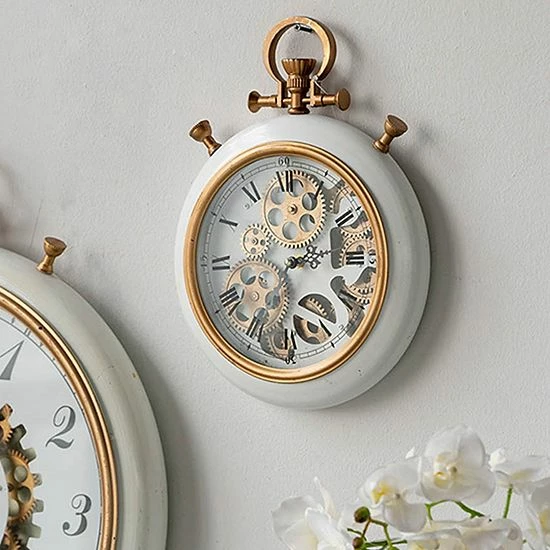 A&B Home Roman Numeral Wall Clock - Image 2