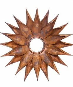 A&B Home Beacon Copper Finish Wall Decor