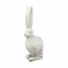 A&B Home Small White Rabbit Figurine Table Decor