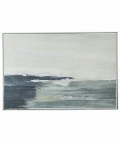 A&B Home Abstract Ocean Waves Framed Wall Art