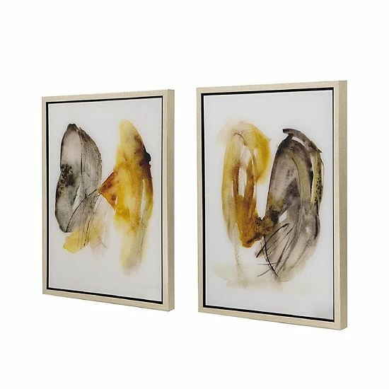 A&B Home Abstract Framed Wall Art 2-Piece Set - Image 3