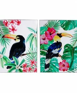 A&B Home Toucan Wall Art 2-piece Set